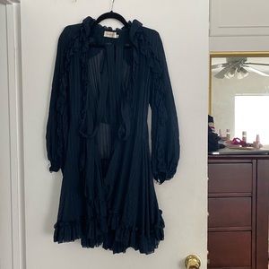 Zimmermann ruffle dress size 0